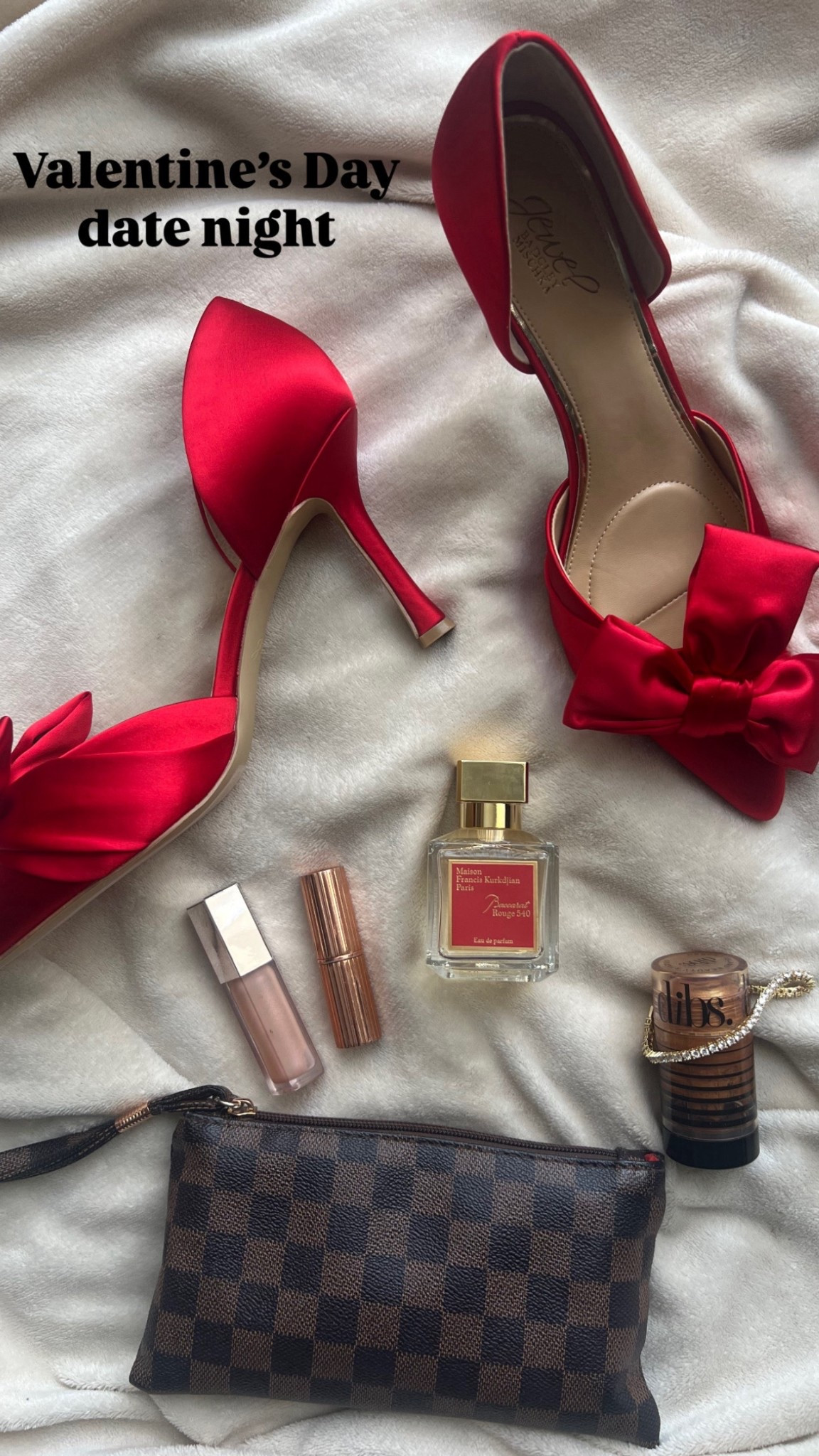Valentine’s Day date night must-haves, date night accessories, these favorites complete my date night look, comfortable and sexy red heels, body bronze, boujee perfume, nude lip combo, affordable tennis bracelet, designer inspired wristlet @nordstrom #LaidbackLuxeLife

Shoes: Run TTS

Shades:
Dibs status stick ‘Unbothered’
Lipstick ‘KIM KW’
Lipgloss ‘$weetmouth’

Hey Beautiful! Feel free to comment on this post if you have any questions! 🫶🏽

Follow me for more fashion finds, beauty faves, lifestyle, home decor, sales and more! So glad you’re here!! XO, Karma

#LTKOver40 #LTKgrwm #LTKValentine