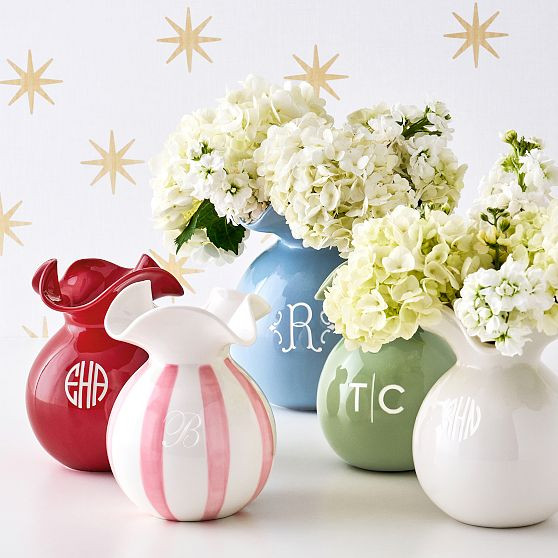 Ceramic Ruffle Vase | Mark and Graham