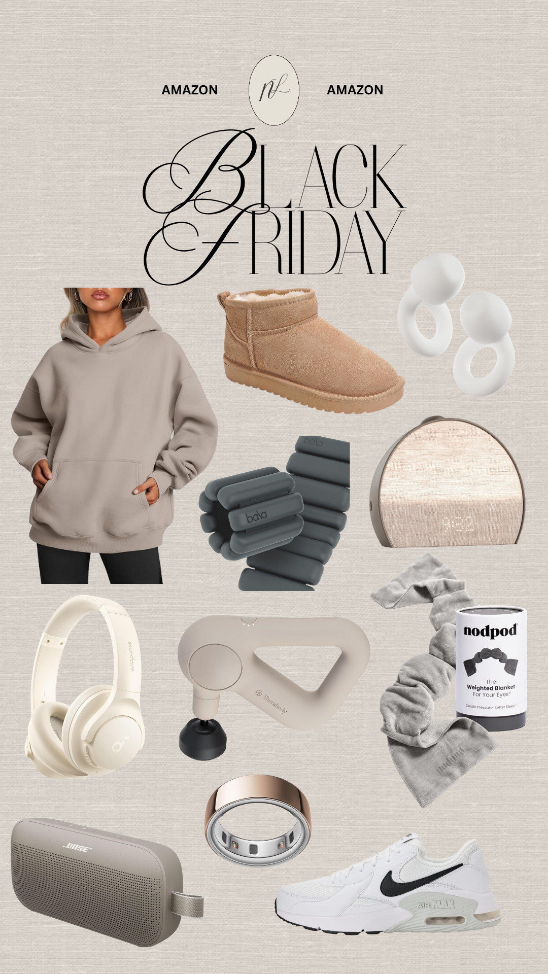 Amazon Black Friday deals on health and fitness favorites.  

 

#LTKCyberWeek #LTKGiftGuide #LTKSaleAlert