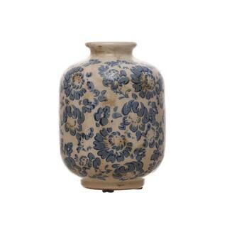 6" Blue & White Floral Vase by Ashland® | Michaels Stores