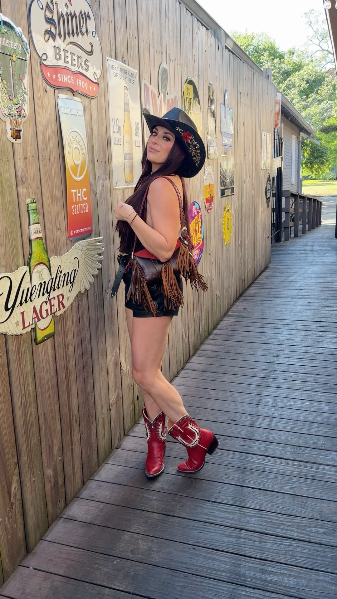Coyote Ugly vibes.
Yallternative
Western Goth 

 