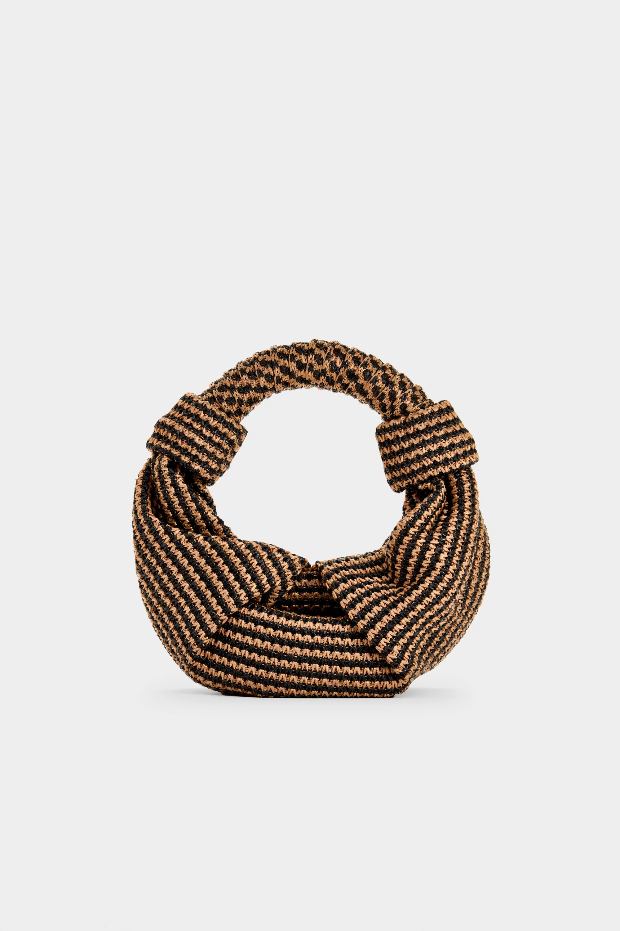 Lopsy
           Bag In Chocolate/Black Stripe | Simon Miller