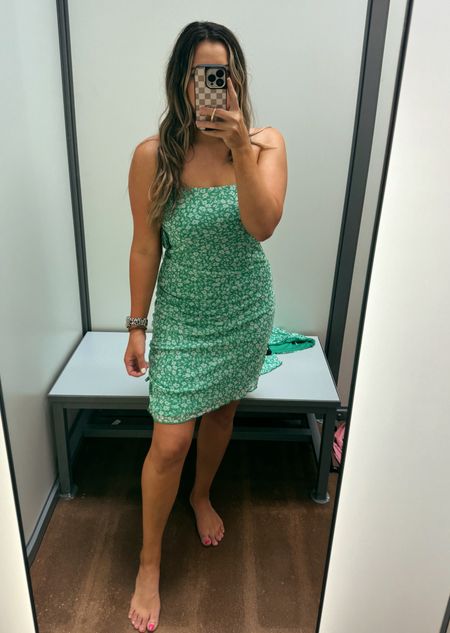 $10 Walmart dress.  Dress down with sandals or up with heels. I’m wearing a medium here…there wasn’t much difference between medium and large 

vacation, beach, summer dress, Walmart fashion 

#LTKStyleTip #LTKFindsUnder50