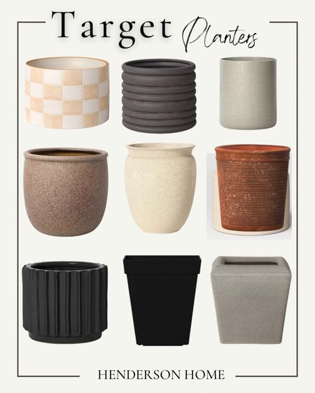 Target planters are here ! So many styles this year including plastic planters that look like real ceramic


Modern planters. Patio. Planters. Threshold planters. 

#LTKfindsunder50 #LTKstyletip #LTKhome