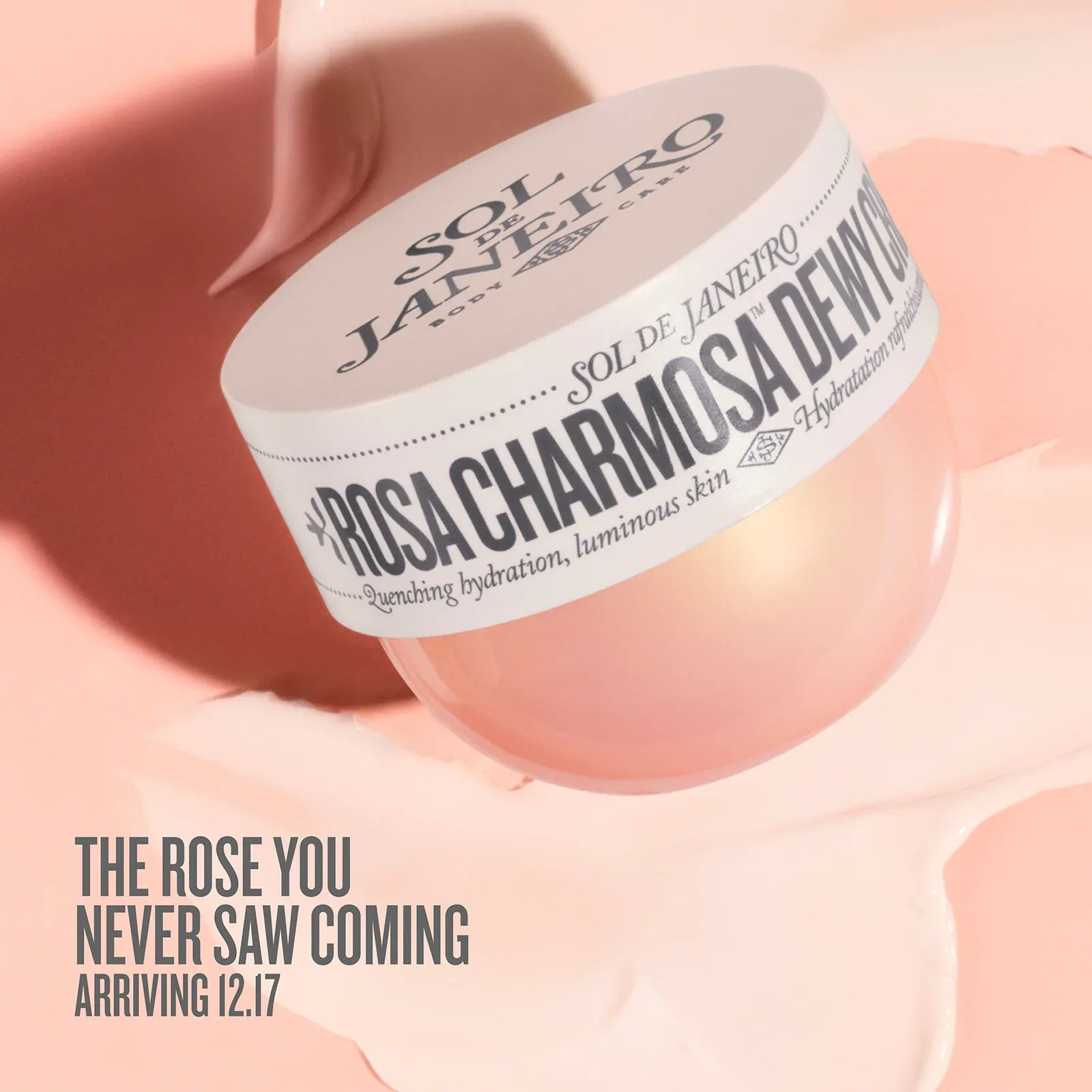 Rosa Charmosa™ Dewy Cream | Sol de Janeiro | Sol de Janeiro