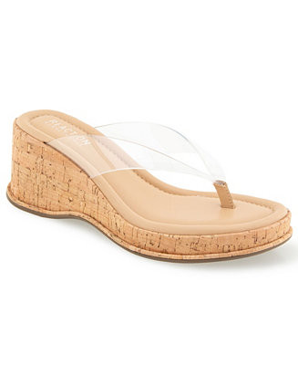 Women's Rixton Wedge Thong Sandals | Macy's