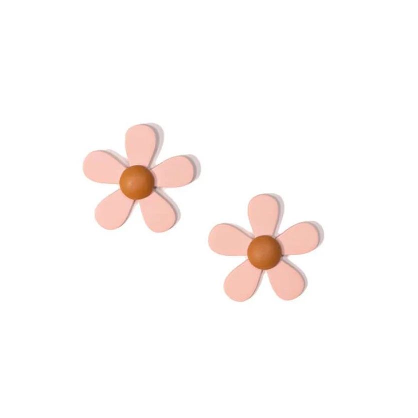 Blush Flower Earrings | Sunshine Tienda