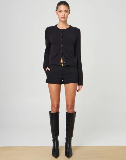 Low Rise Tailored Mini Short in Black | Glassons AU | Glassons (Australia)