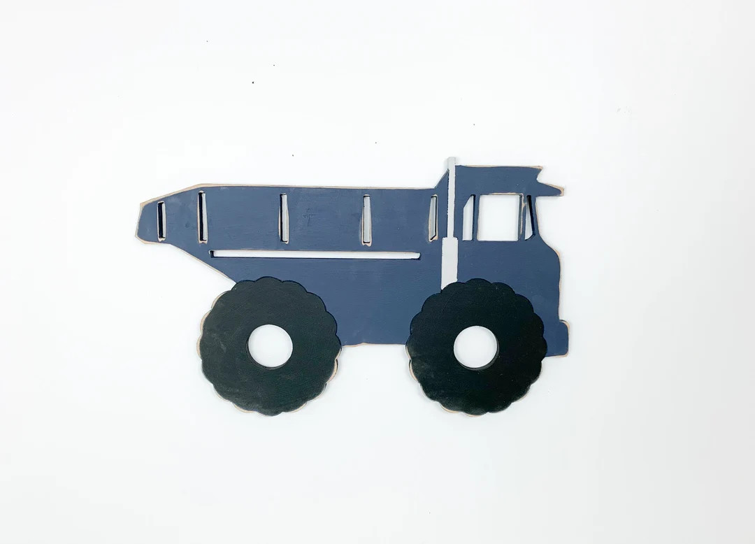 Wood Dump Truck Sign Kids Room Baby Nursery Toddler - Etsy | Etsy (US)