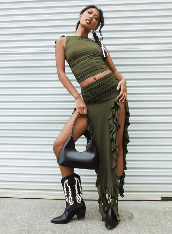 Rendezvous Top Olive | Princess Polly US