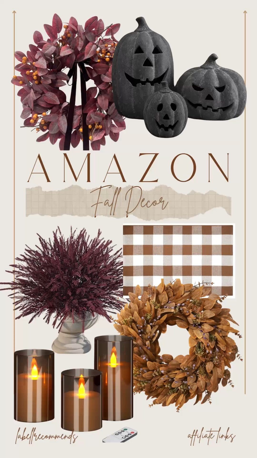 If you’re searching “amazon fall decor” or “fall front porch decor,” stop scrolling — this is your sign. I’m layering faux pumpkins, a fall wreath for the front door, flickering flameless candles, and a fall entryway rug for the coziest harvest porch refresh. Easy, affordable, and chef’s kiss for your front door decor this season 🎃🕯️

Everything is linked on my LTK — tap to shop my fall front porch decor, fall wreaths, and Amazon fall finds before they sell out!

#amazonfalldecor #fallfrontporch #fallwreath #fallentryway #amazonfinds #falldecorideas #frontdoordecor #cozyfall #ltkfall #ltkhome #amazonhome #fallporchdecor #falldecor2026

#LTKSeasonal #LTKHome