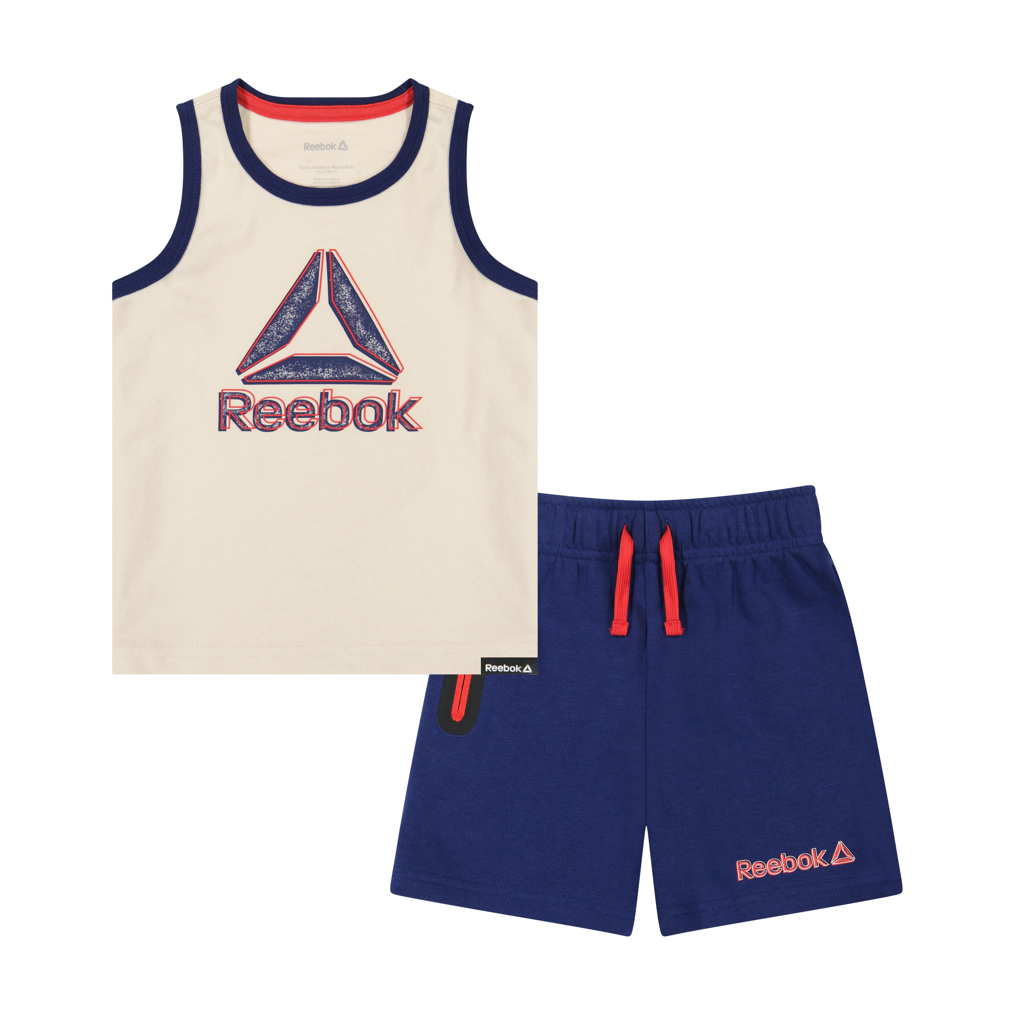 Reebok Toddler Boys "Full Speed" Tank & Short Set, Sizes 12M-5T | Walmart (US)