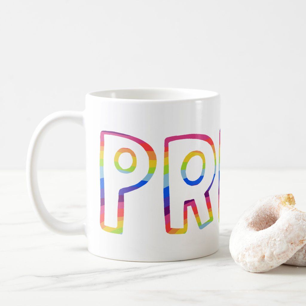 PRIDE RAINBOW Coffee Mug | Zazzle