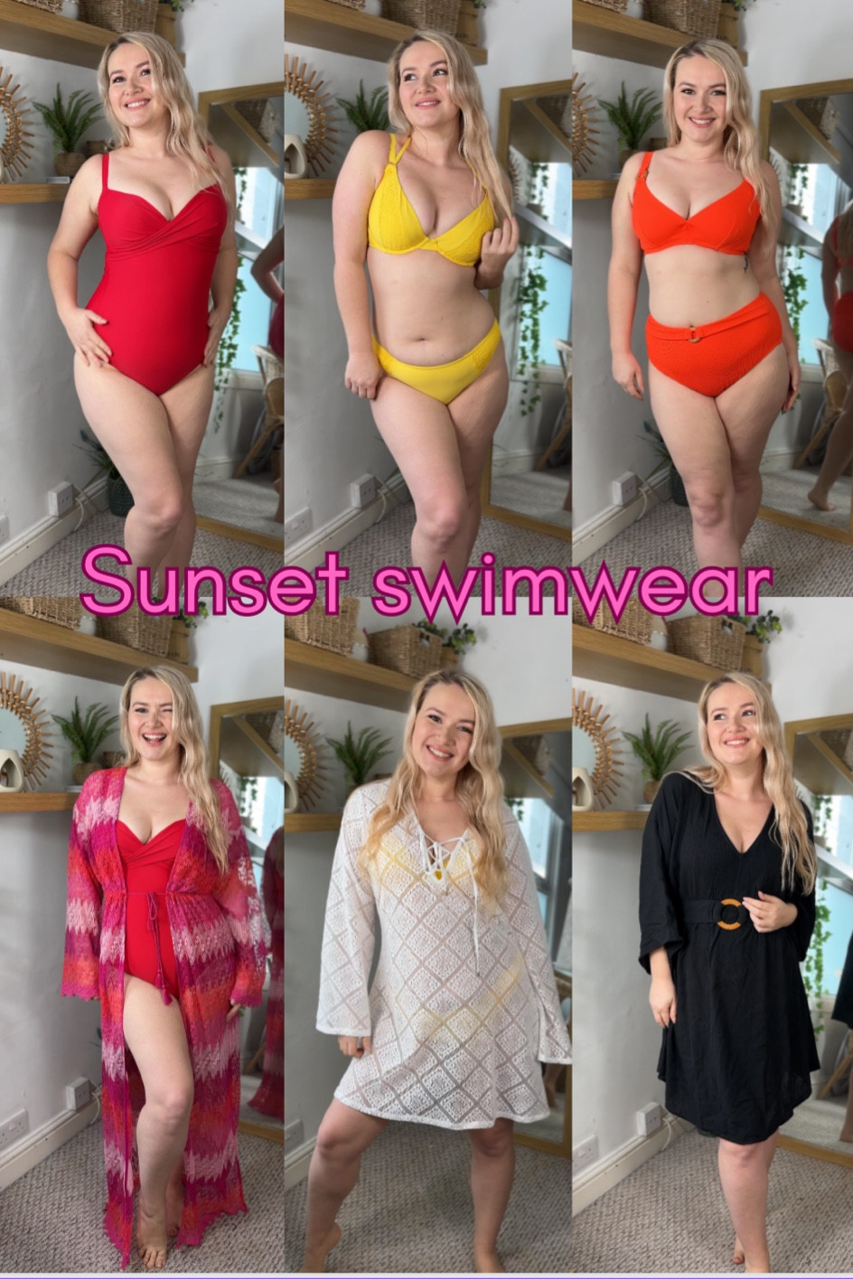 Sunset vibes from these gorgeous swim looks (and a coverup to match each set!)

#LTKmidsize #LTKswim #LTKfindsunder50