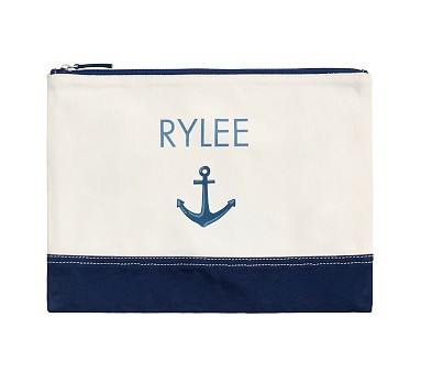 Navy Canvas Customizable Wet Dry Bag | Pottery Barn Kids