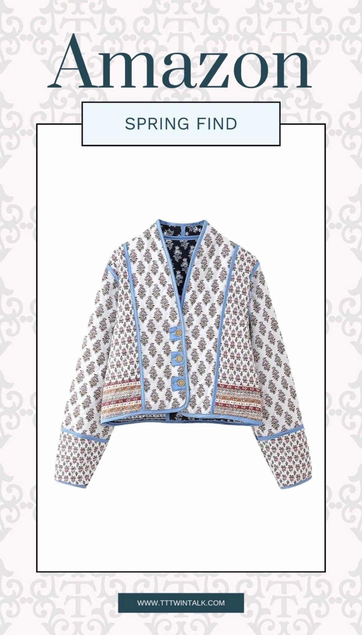 It’s back! We are loving this quilted jacket for transitioning to spring!
s

#LTKMidsize #LTKOver40