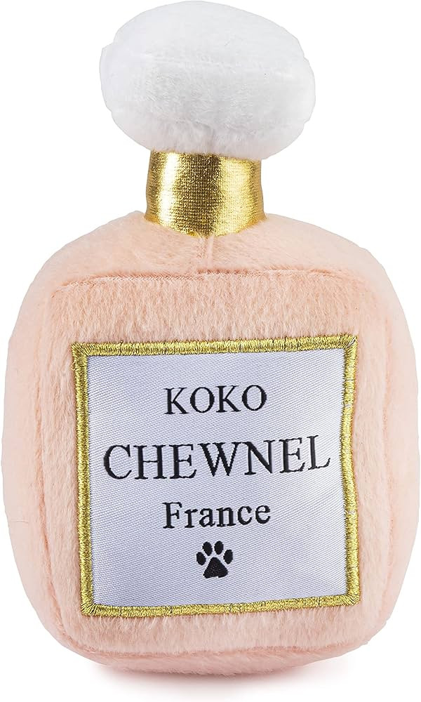 Dog Diggin Designs Runway Pup Collection | Unique Squeaky Parody Plush Dog Toys – Fashion Acces... | Amazon (US)