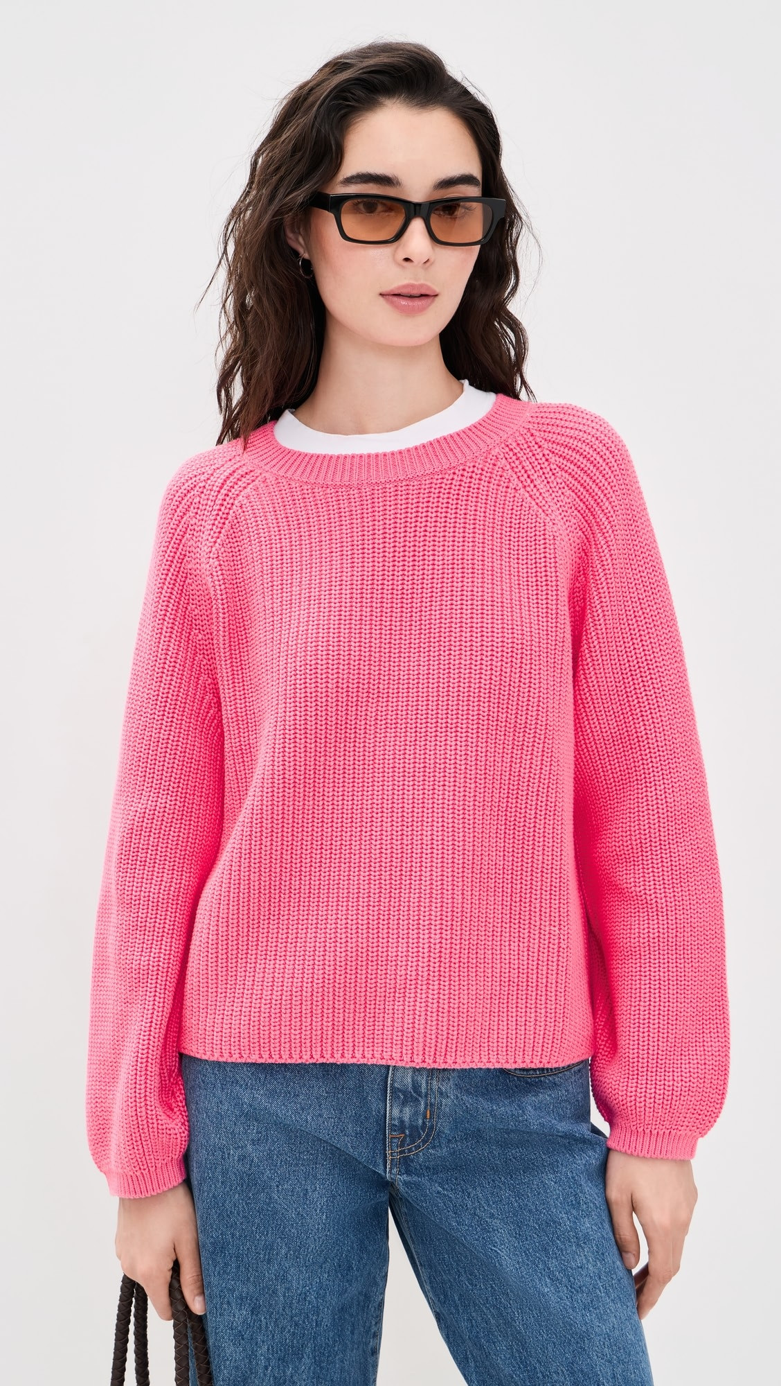 Crew Neck Long Sleeve Sweater | Shopbop