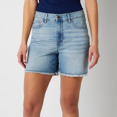 a.n.a Womens High Rise 5" Denim Short | JCPenney