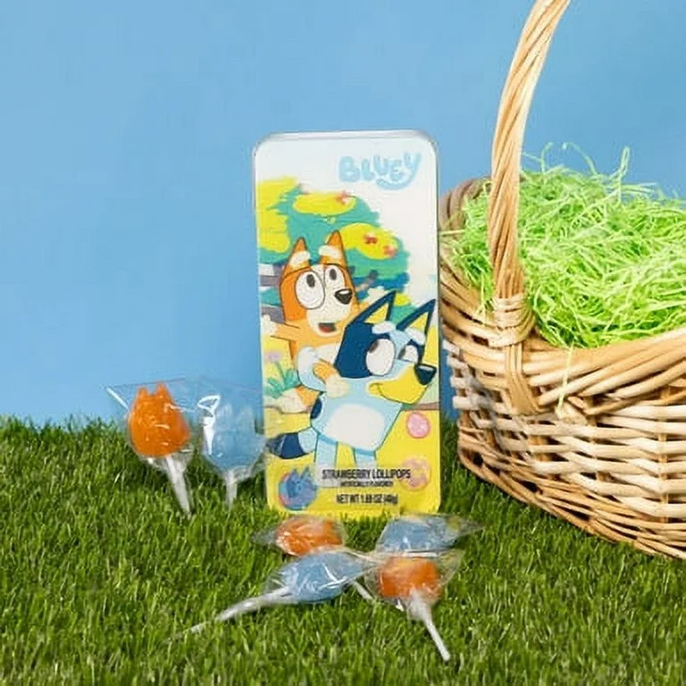 Bluey Lenticular Tin with 6pcs of Lollipops 2 Pack | Walmart (US)