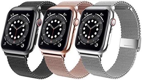 Valband Magnetic Bands Compatible for Apple Watch Band 38mm 40mm 42mm 44mm, Stainless Steel Mesh ... | Amazon (US)