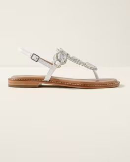 Beaded T-Strap Sandals | Chico's