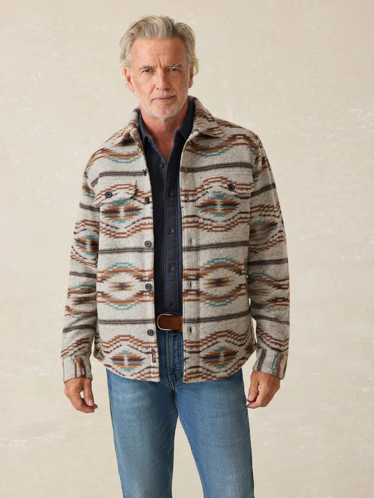 Thunder Voice Eagle Range High Pile Fleece Lined CPO | Faherty