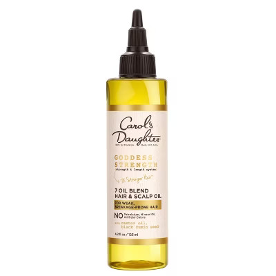 Carol's Daughter Goddess Strength Scalp Oil and Hair Oil Deep Treatment with Castor Oil for Break... | Target