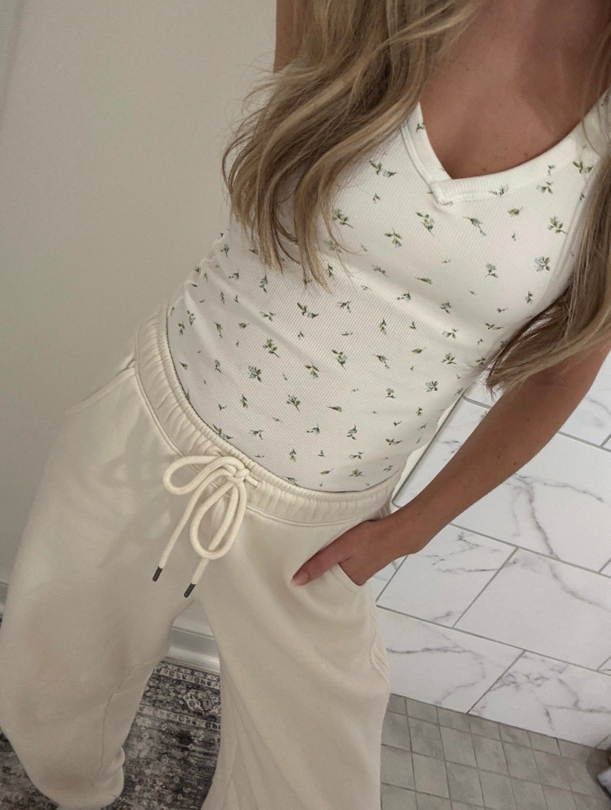 lounge wear you’ll live in year round — size xs in both! Tank top has a built in bra and comes in so many colors 

#LTKdayinmylife #LTKmomlife #LTKootd

#LTKFindsUnder50 #LTKPetite #LTKActive