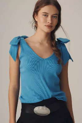 The Rafaela Bow-Tie Tank by Maeve | Anthropologie (US)