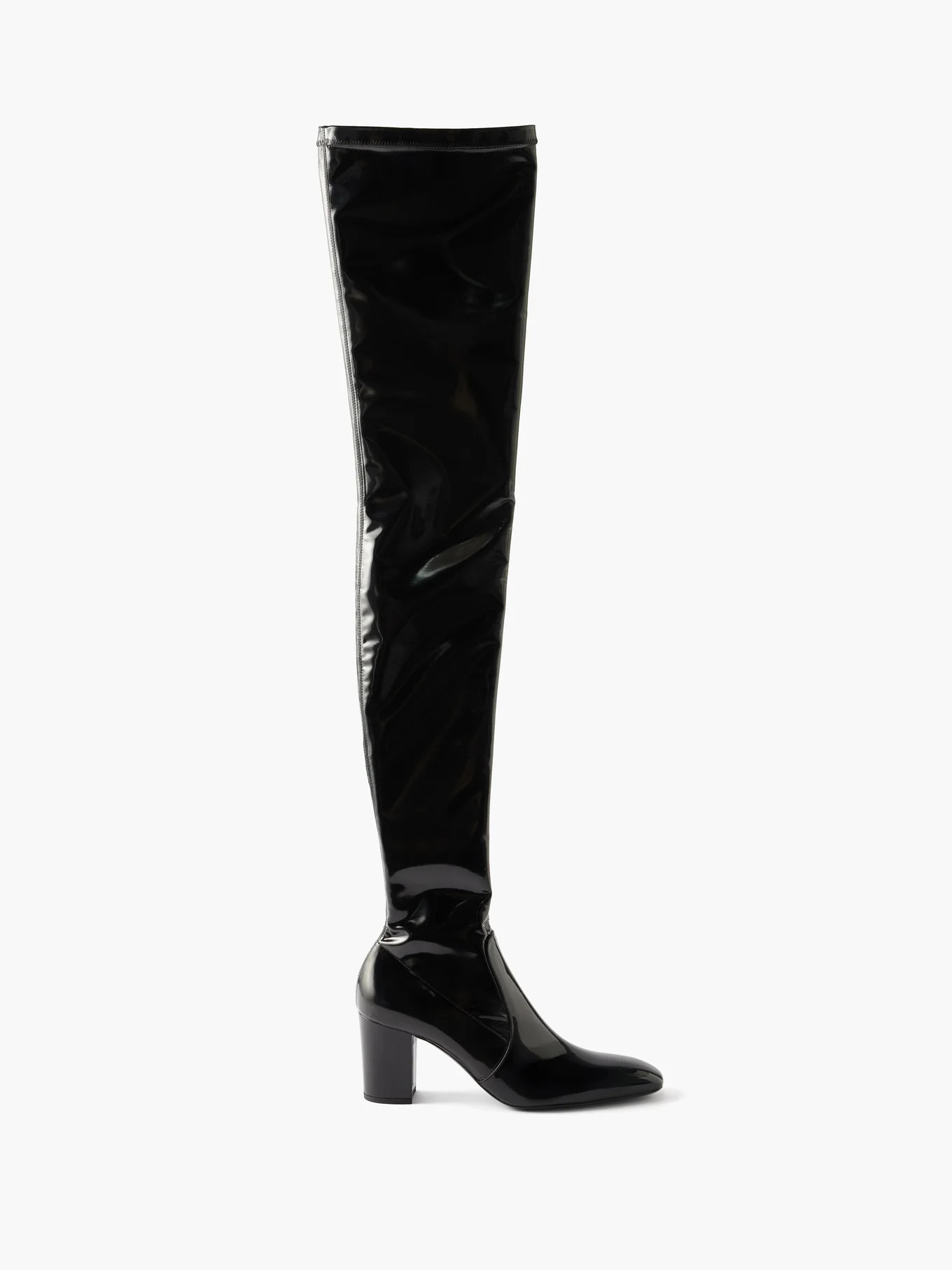 Betty 70 faux-leather over-the-knee boots | Matches (UK)