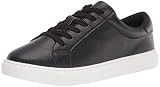 The Drop Women's Nina Lace-up Fashion Sneaker, Black, 5.5 B US | Amazon (US)