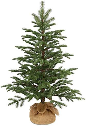 National Tree Company 'Feel Real' Artificial Mini Christmas Tree | Includes Cloth Bag Base | Norwegi | Amazon (US)