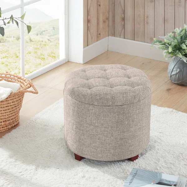 Crompton Upholstered Storage Ottoman | Wayfair North America
