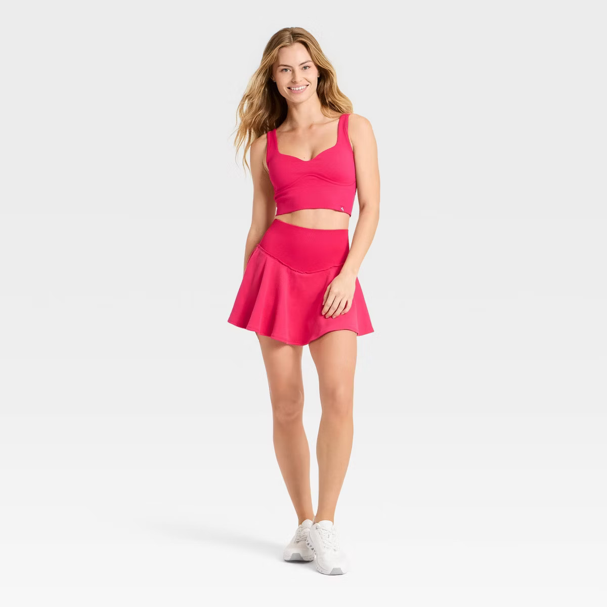 Women's Seamless Waistband French Terry Skort - JoyLab™ | Target