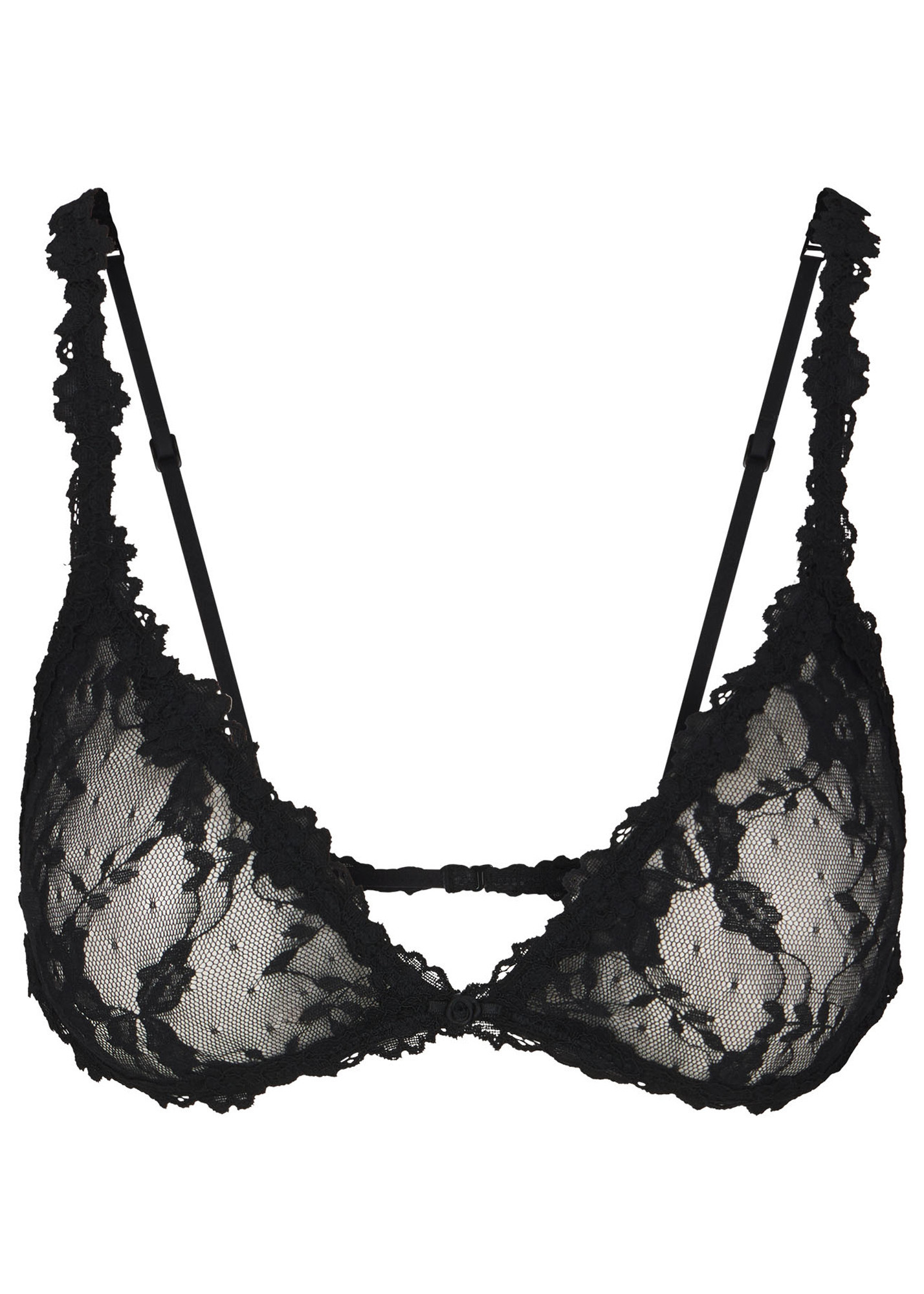 Stretch-lace triangle bralette | Harvey Nichols