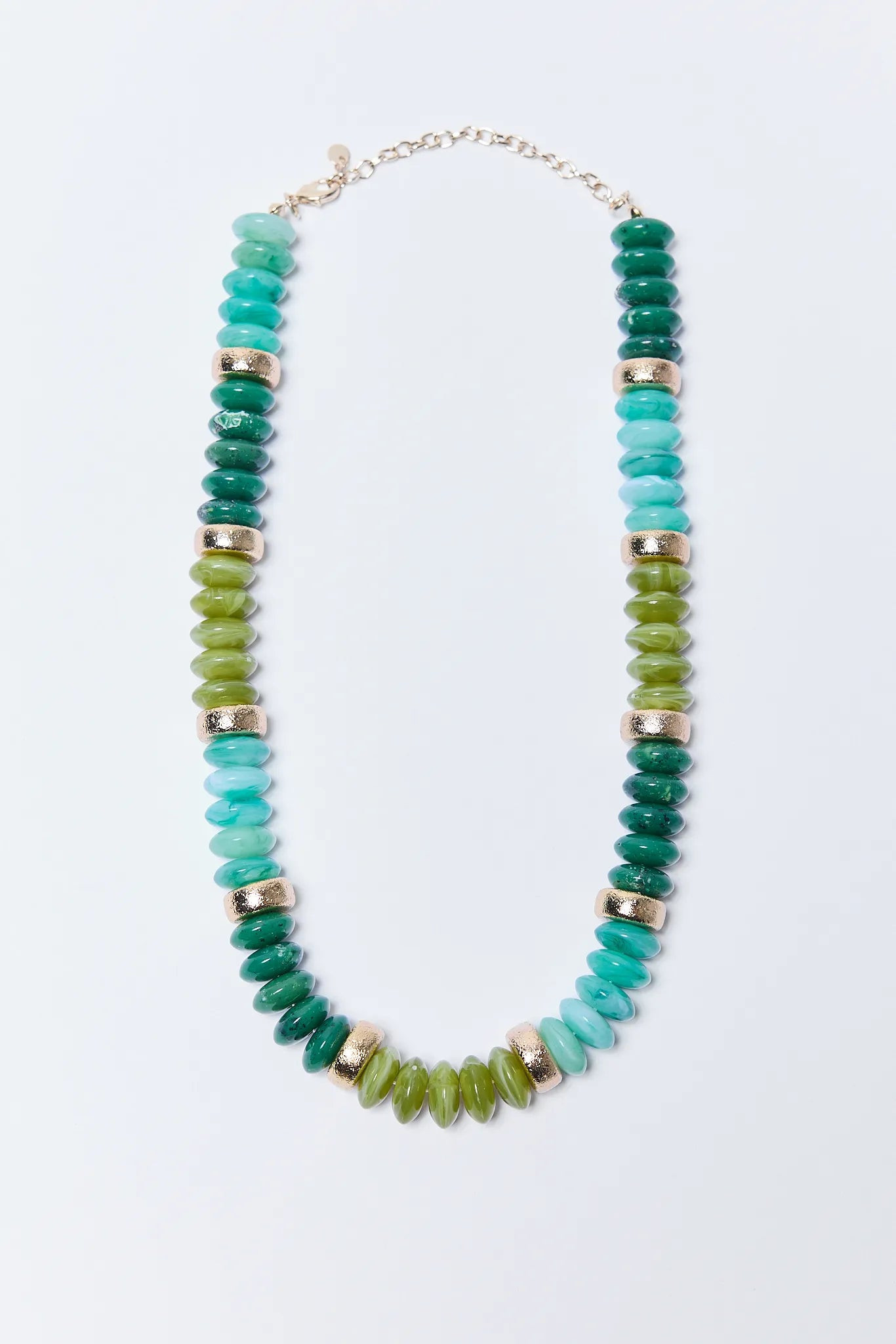 Brendan Necklace- Green | Avara