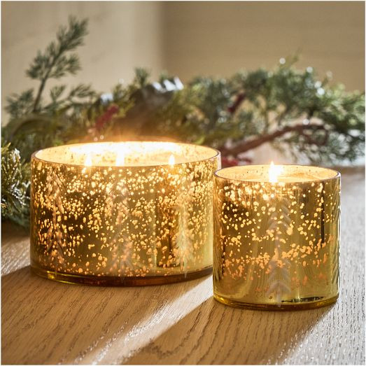 Canyon Etched Filled Candles - Amber Nutmeg | West Elm CA