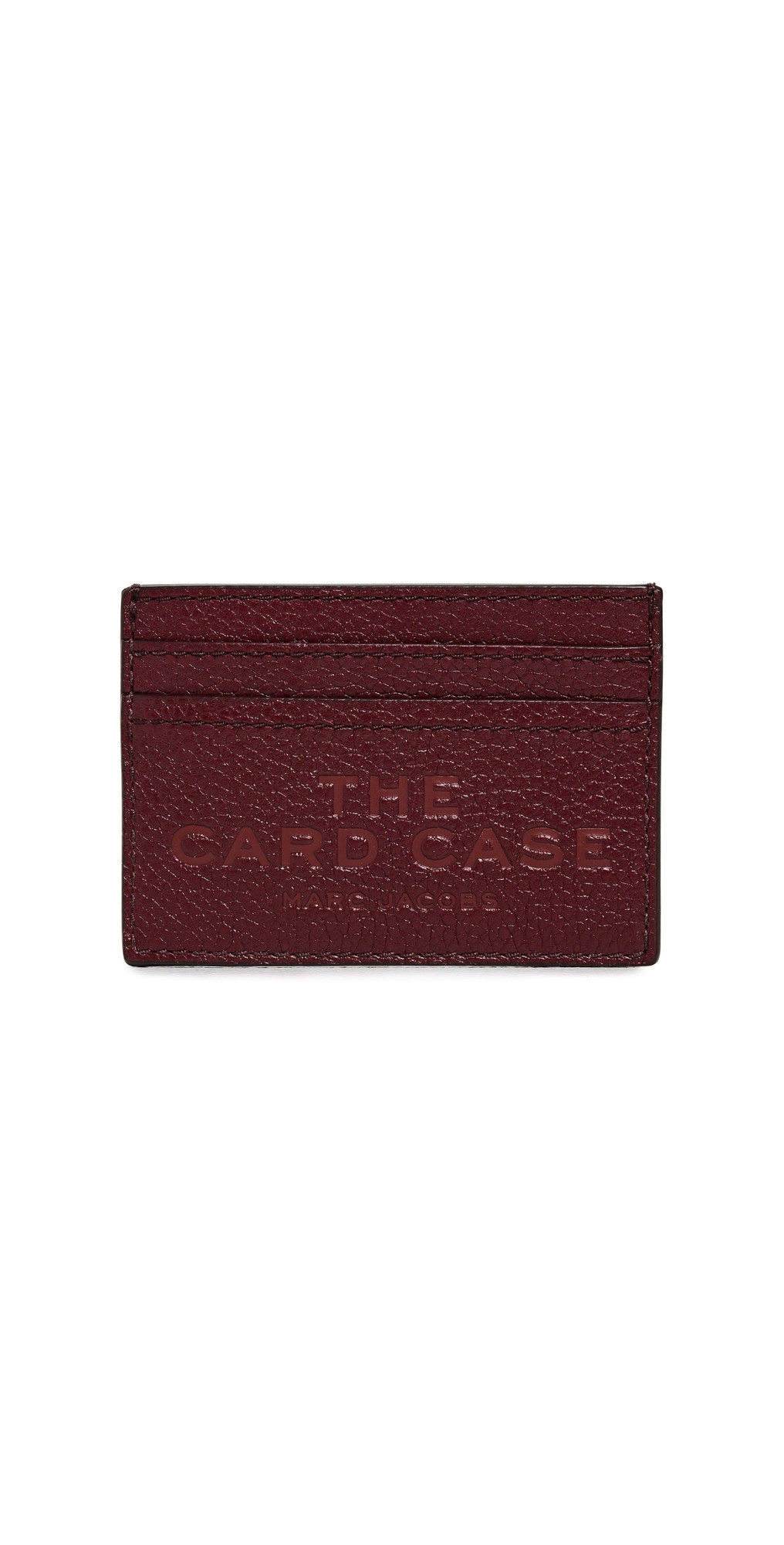 Marc Jacobs The Leather Card Case Cherry One Size | Shopbop