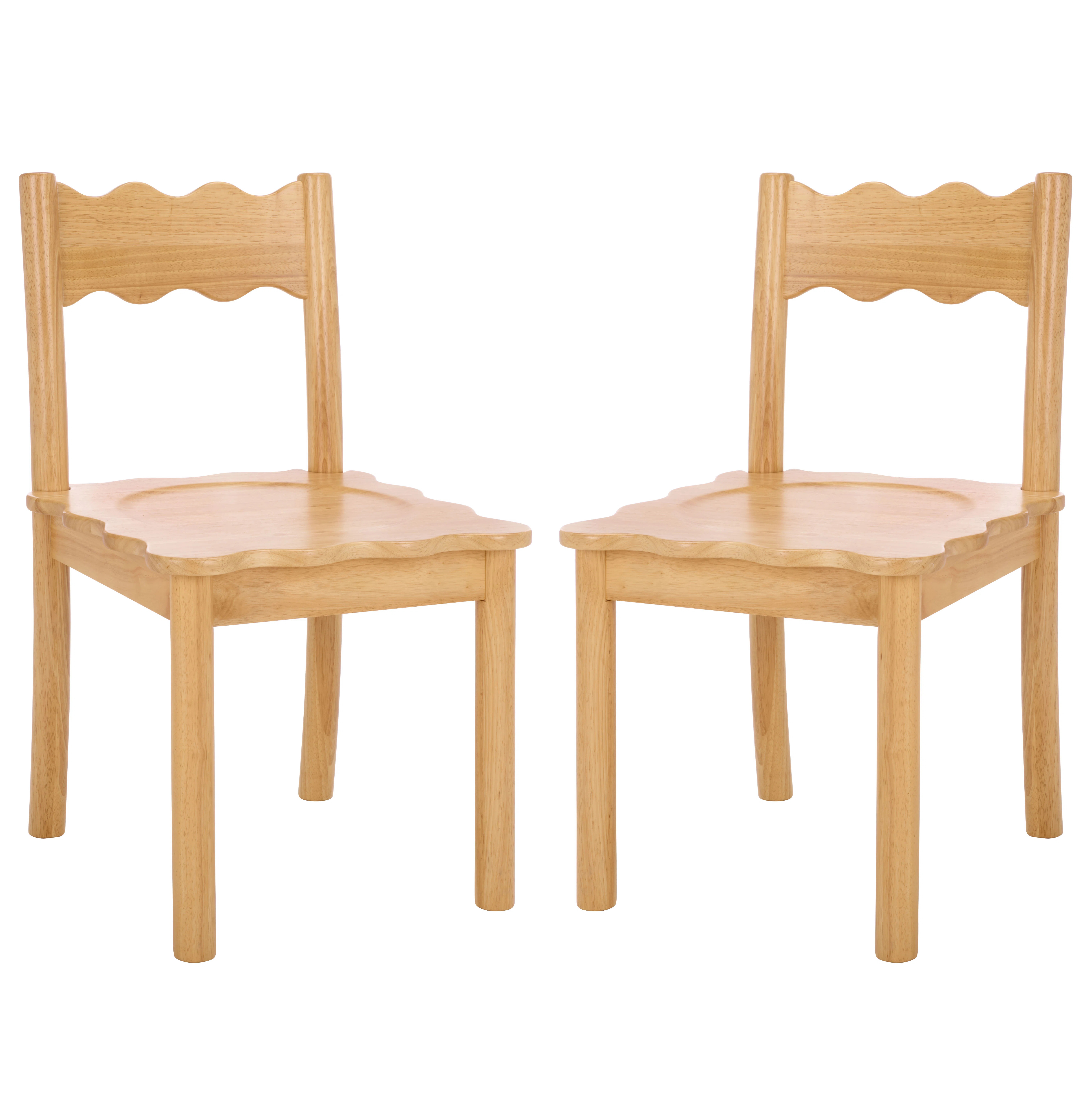 Nolly Scallop Dining Chairs (Set of 2) | Wayfair North America