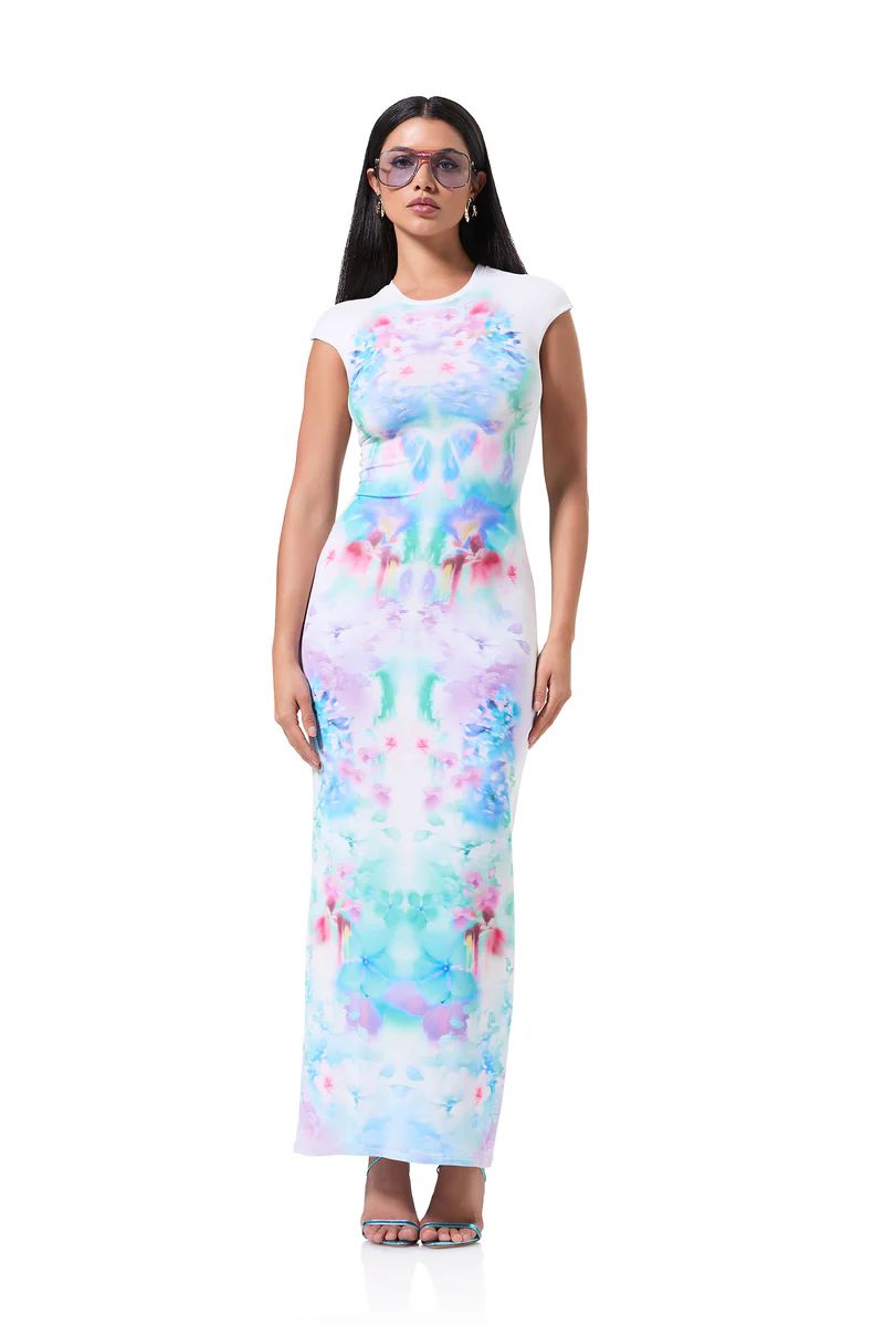 Cody Maxi Dresss - Blur Blossom | ShopAFRM