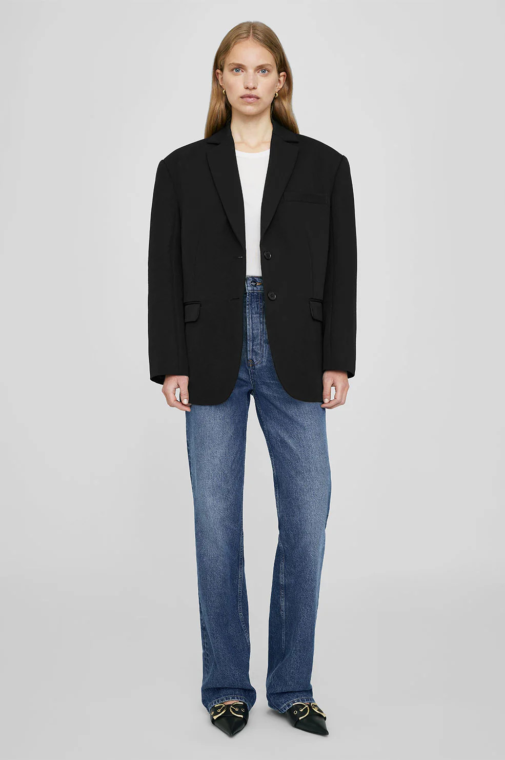 Quinn Blazer - Black | Anine Bing