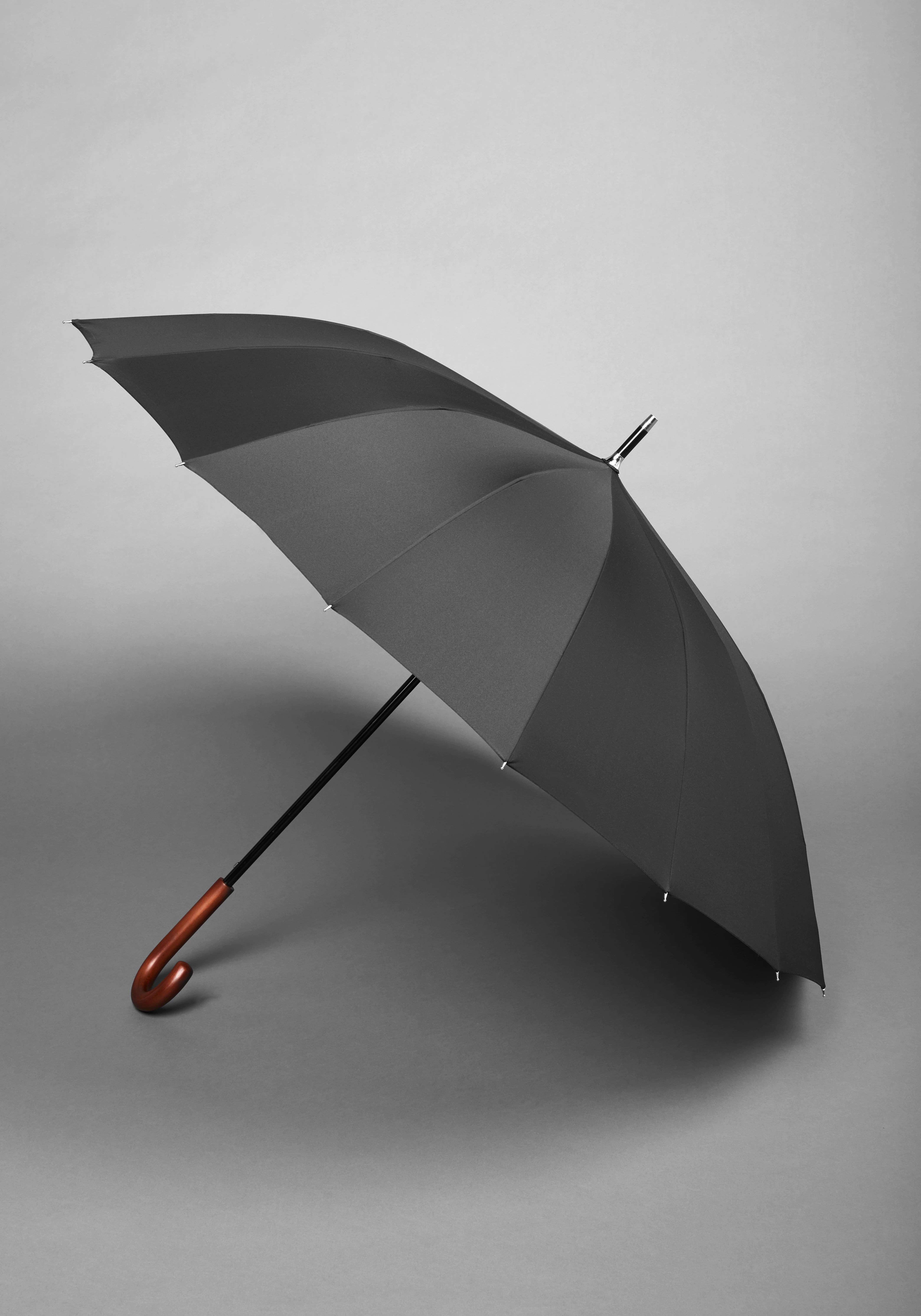 Jos. A. Bank Black Umbrella, 55-inch Arc - All Accessories | Jos A Bank | Jos. A. Bank