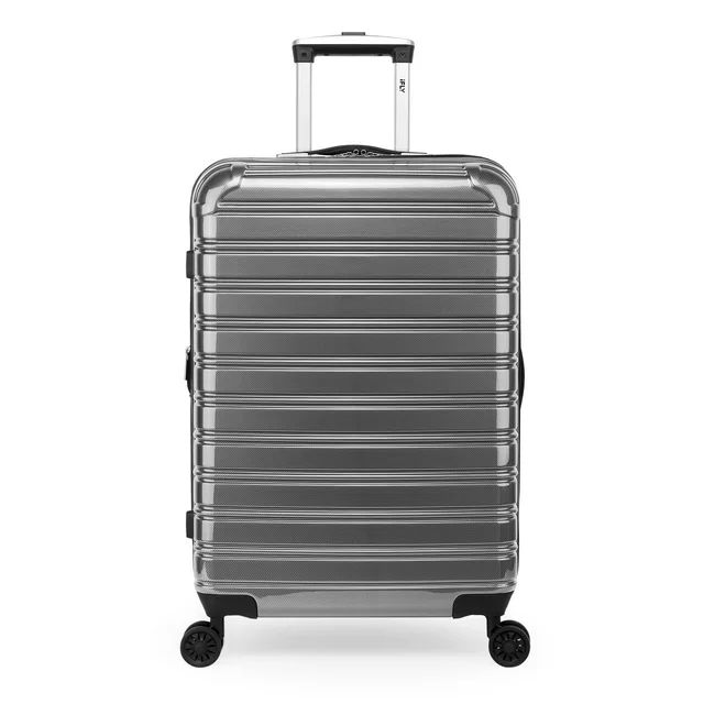 iFLY Hardside Fibertech Luggage 20" Carry-on Luggage, Silver | Walmart (US)