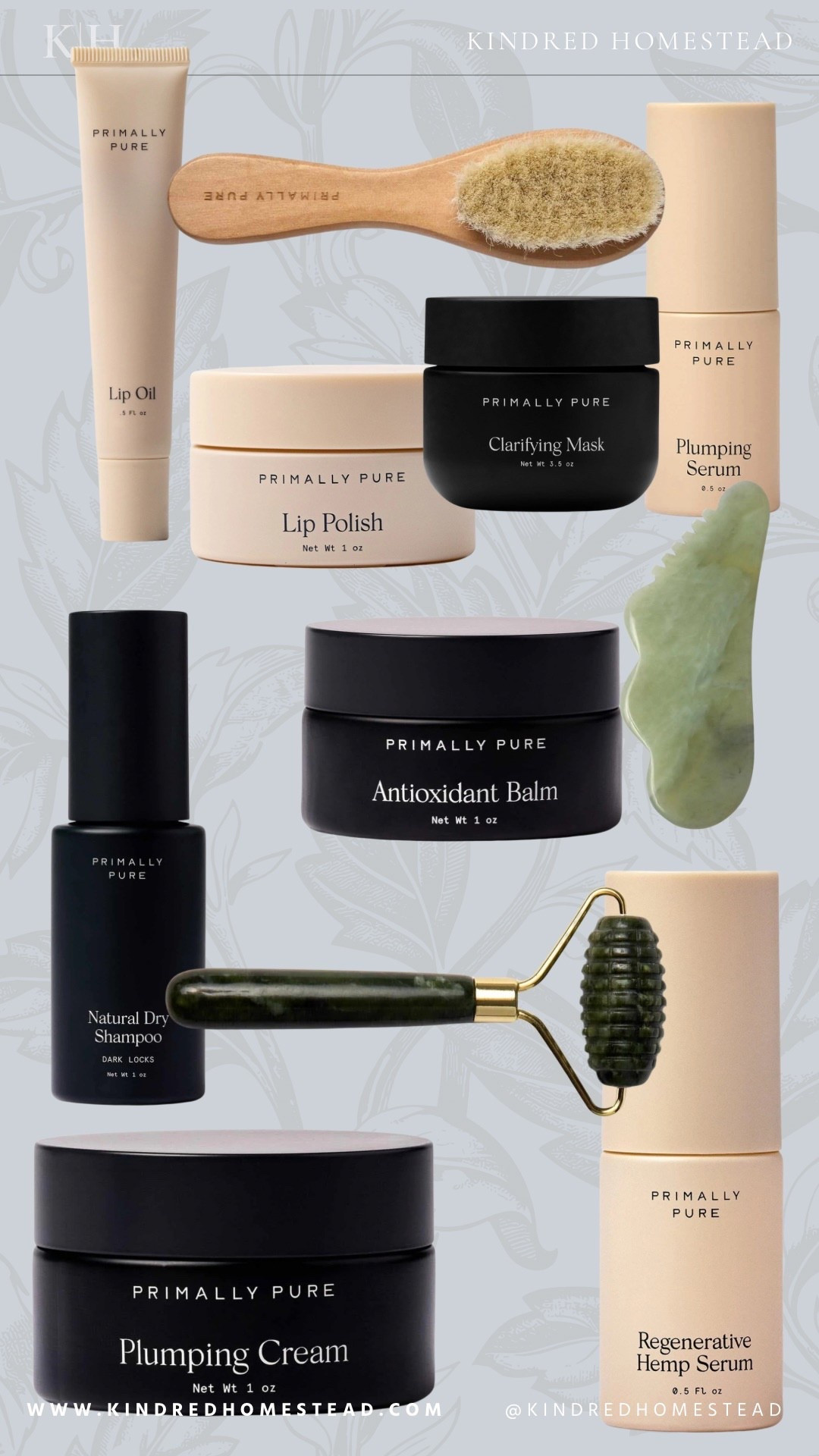 My current skincare lineup — simple, clean, and rooted in nature 🌿
I’ve been testing out a few Primally Pure favorites lately, and they’ve quickly earned a spot on my counter. From the regenerative hemp serum and plumping cream to the antioxidant balm and clarifying mask — each one feels like a little ritual for slowing down and taking care of your skin (and yourself).

#LTKBeauty