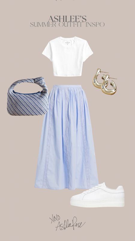 can never get enough summer outfit inspo. 🌞🩵

Summer Outfit, Outfit Inspo, Maxi Skirts, Blue 

#LTKSeasonal #LTKMidsize