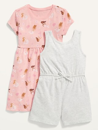 Dress & Romper 2-Pack for Toddler Girls | Old Navy (US)