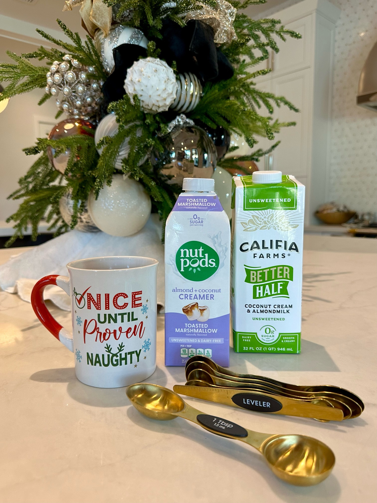 Love this measuring spoon set! Great for a hostess gift too. These are my go to dairy free creamers. I can keep these in my pantry until I’m ready to use. The smaller Nut Pod sizes are the ones I pack in my luggage for trips!  

#LTKhome #LTKGiftGuide #LTKfitness