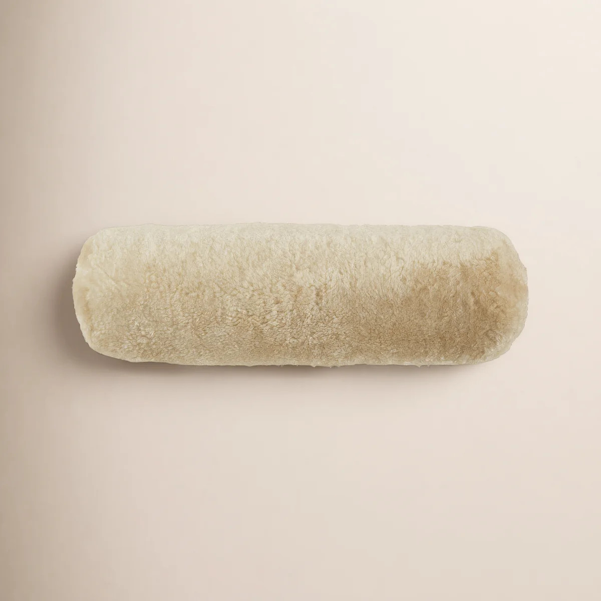 Luxurious New Zealand Sheepskin Bolster Pillow with Soft Poly Fill | Wayfair North America
