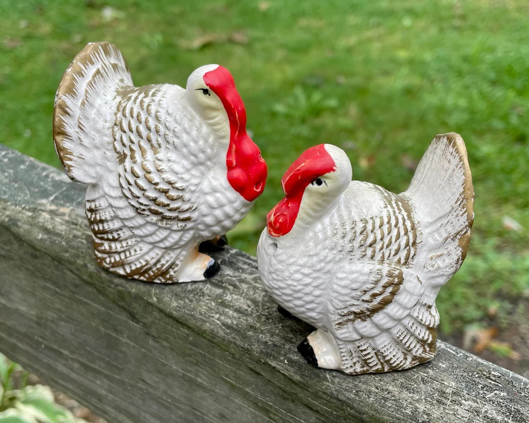 Vintage Turkey Salt and Pepper Shakers Japan Turkey and - Etsy | Etsy (US)